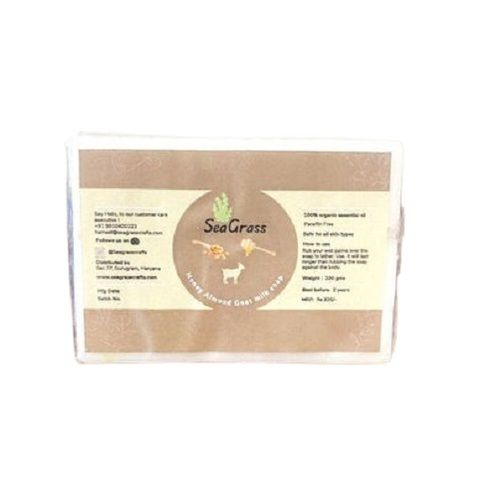 Organics Almond Honey With Goat Milk Bathing Soap - Color: Brown