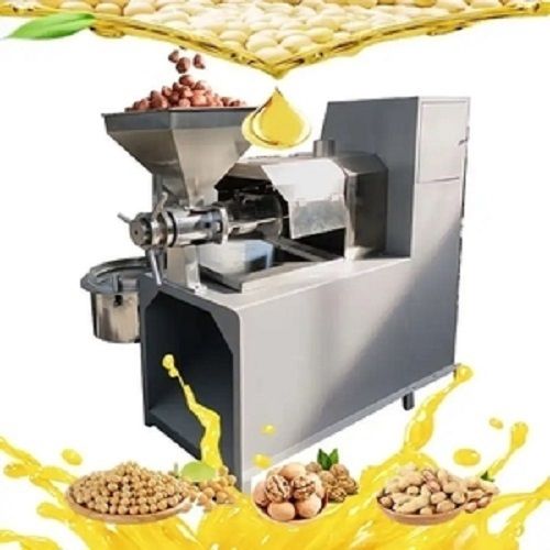 Stainless Steel Combined Oil Press With Air Pressure Filter Machine