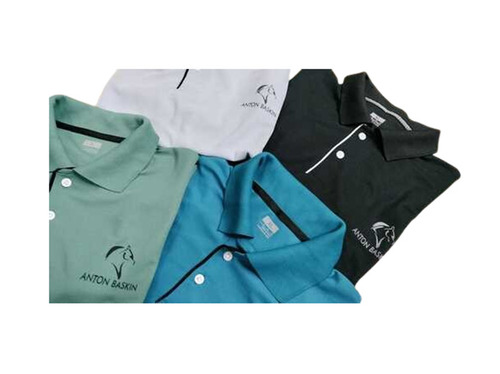 Polo T-Shirt - Casual Summer Wear, Regular Fit , Short Sleeves, Plain Pattern, Available in Multiple Colors