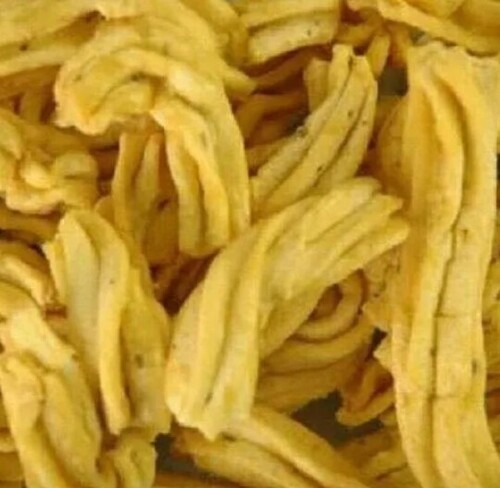 Yellow Color Salty Gathiya Namkeen For Any Time Snack