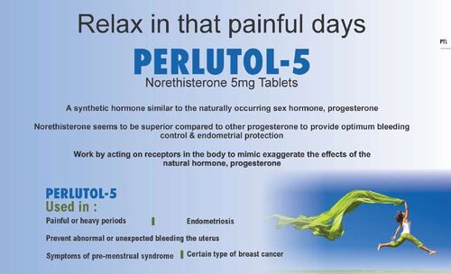 B-Well Perlutol 5 Norethisterone 5mg Tablet