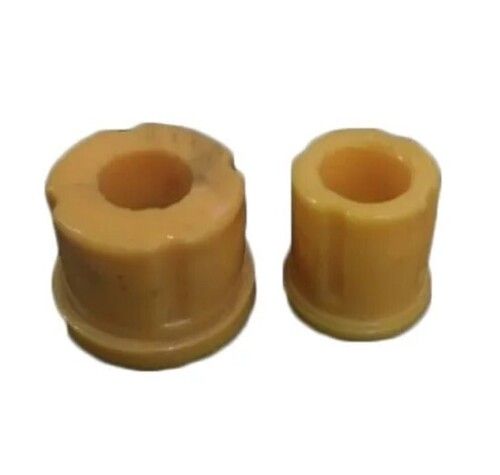 Yellow Color Round Shape Plastic Bushing For Industrial