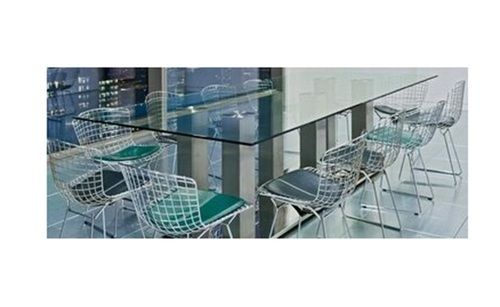 Free Stand Portable Indian Style Crack Resistant Glass Modular Office Furniture