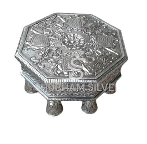 Light Weight and Durable Silver Stool