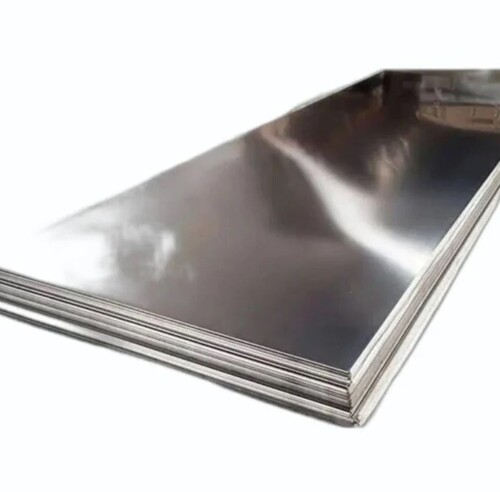 Silver Color Rectangular Shape SS316 L Mirror Finish Sheet