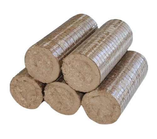 Biomass Briquette Coal - 100% Pure Bituminous Coal, Brown Solid Briquette | Eco-Friendly, Biodegradable, Best Quality