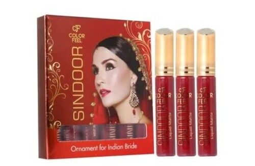 9 Ml Red Liquid Sindoor For Personal Use