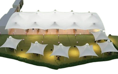 Gazebo Tensile Structure Gazebo Tensile Structure PVC Modular Tensile Structure 