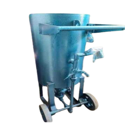 Blue Electric Stainless Steel Sand Blasting Hopper for Industrial