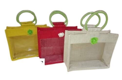 Office Use Designer Jute Hand Bag