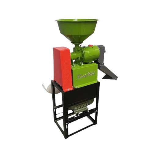 Floor Mounted Heavy-Duty High Efficiency Electrical Automatic Mini Rice Mill