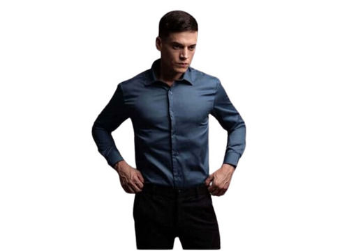 Mens Full Sleeves Plain Shirts