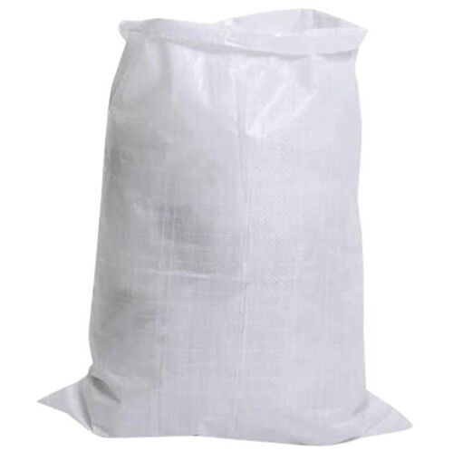 White Color Plain Pattern Plastic Pp Bags For Packaging