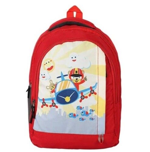 Multi Color Pu Printed School Bags For Unisex