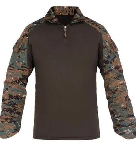 Multi Color C-Type Full Sleeves Tactical T-Shirt