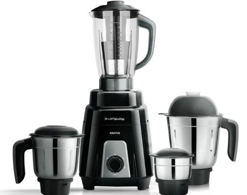 Black Color Stainless Steel Material Kratos Mixer Grinder