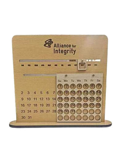 Wooden Calendar