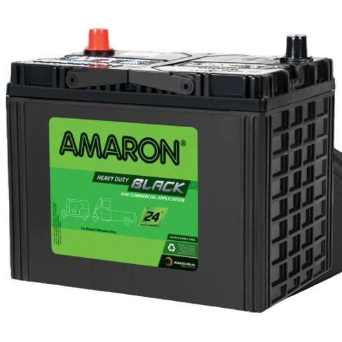 Heavy Duty Durable Long Lasting Amaron Black Batteries