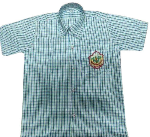 Half Sleeve School Uniform Shirt