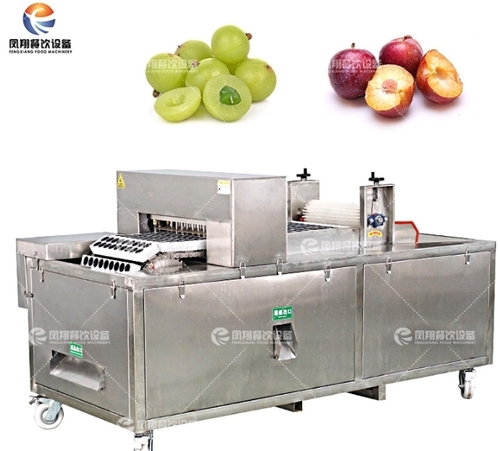  Fully Automatic Orange Fruit Pitting And Splitting Machine