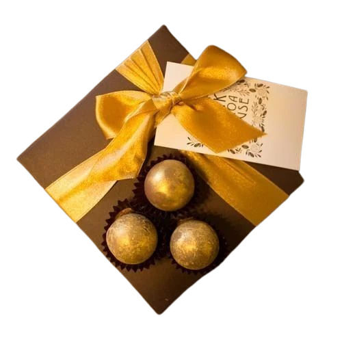 Golden Wrapping Chocolate Ball