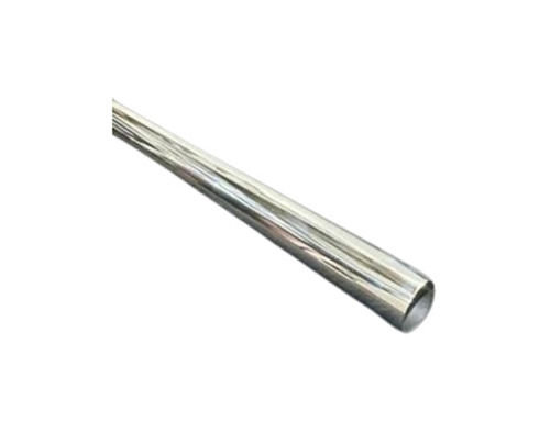 Curtain Pipes - Stainless Steel, Standard Size, Silver Finish | Lightweight, Wall Mounted, Round Shape, Portable, Rust and Corrosion Resistant