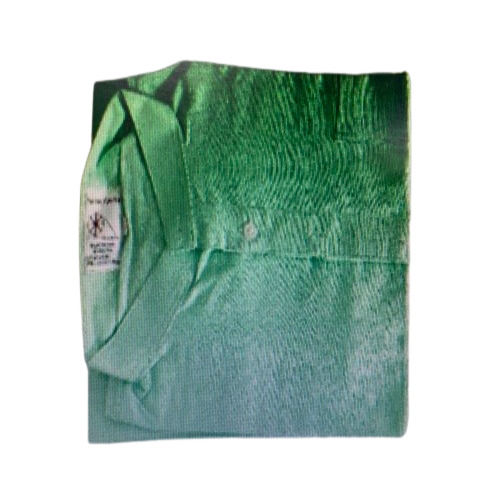 Plain Green Mens Khadi Cotton Kurta Size  Medium Occasion