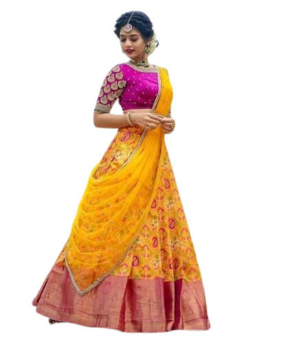 Designer Printed Half Sarees            