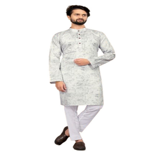 High Quality Showlook Marble Textured Printed Kurta Pajama Set