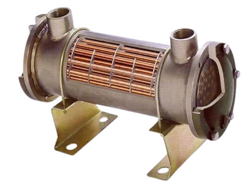 Polished Finish Metal Body High Efficiency Electrical Oil Coolers for Industrial