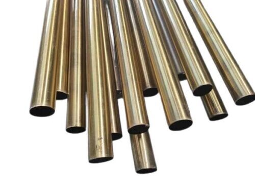 Golden Premium Polished Round Shape Curtain Pipes