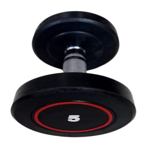 Round Durable Very Hard 5Kg Cast Iron Dumbbell 