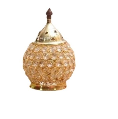 Crystal Akhand Jyoti Matki Diya - Shape: Round