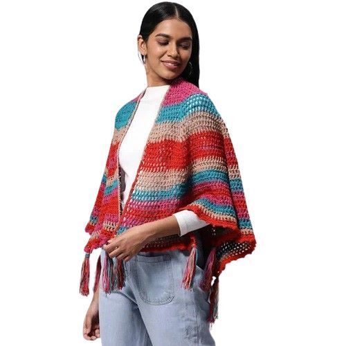 Ladies Designer Crochet Shawls