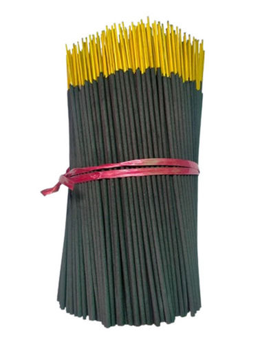 Incense Sticks - 9 Inch Solid Black Stick Incense, 100% Pure Sandal Wood Fragrance, Eco-Friendly 100% Natural Bamboo