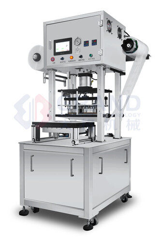 Model Ts-58-2 Automatic Cup Film Hot Sealing Vacuum Sealing Machine