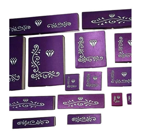 Purple Paper Jewelry Boxes