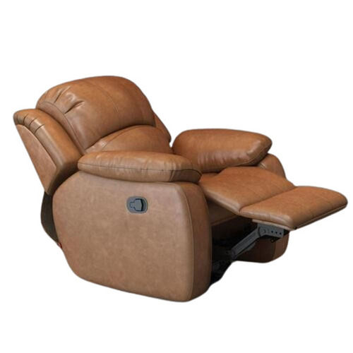 Free Stand Portable High Back Leather Coated Comfortable Recliner Chair