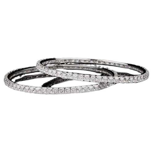 silver bangles