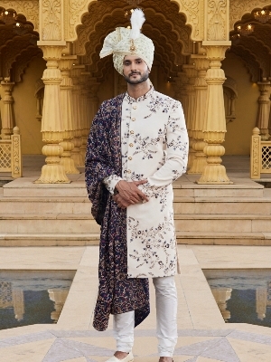 Indo Western Mens Sherwani - Age Group: 30