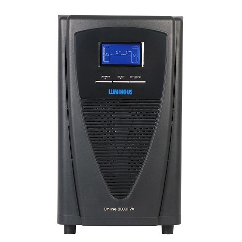 Luminous Make 3 KVA 1:1 Phase On-Line UPS LD3000-Pro single phase ups