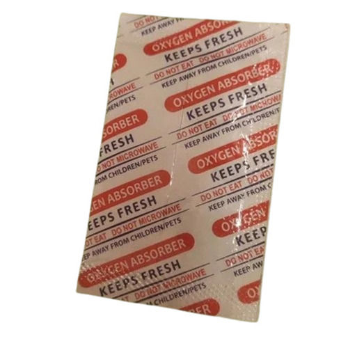 Light Weighted A Grade 100 Percent Purity Oxygen Absorber Sachet at ...