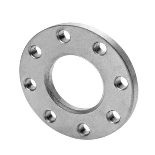 Silver Round Polished Stainless Steel Plate Flange