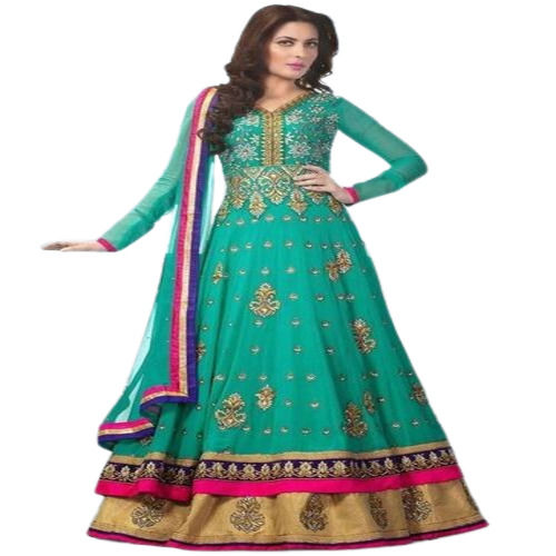 Regular Fit Stitched Ladies Anarkali Suits