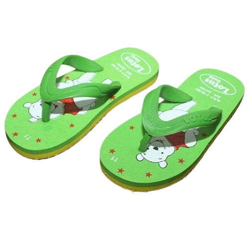 Daily Wear Light Weighted Slip Resistant Outsole Kids Flip Flop Rubber Slipper