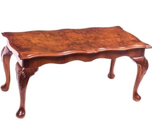 Modern Brown Color Rectangular Shape Antique Table