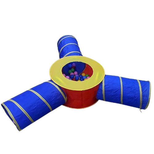 High Quality Multicolor 3 Way Tunnel For Kids