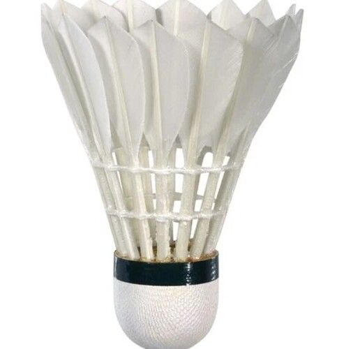 White United Plastic Feather Badminton Shuttle Cock