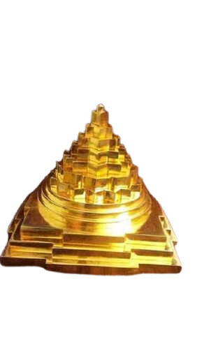 Gold Plated Shree Yantra For Religious