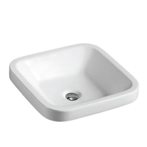 Counter Top Wash Basin - Color: White